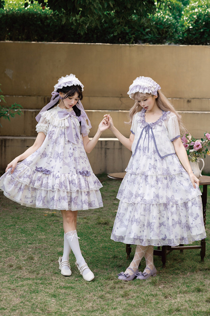 Evergarden Lolita Dress + Shirt + Cardigan