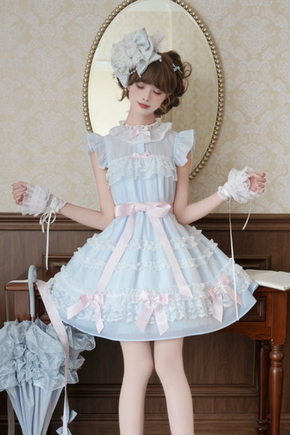 Ribbon Bow Princess Lolita Dress