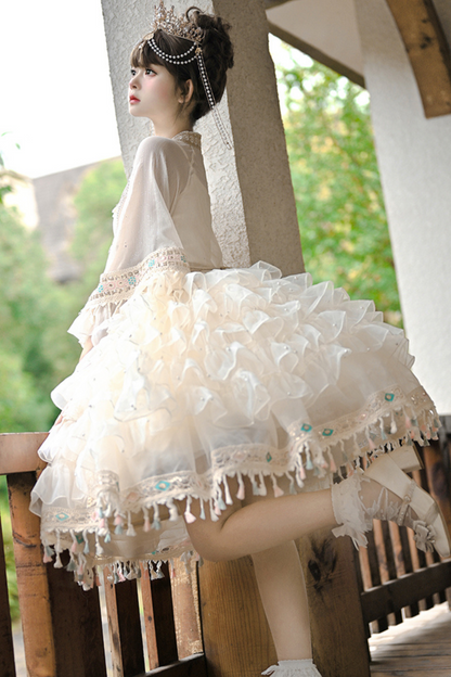 Chiffon Chinese-style Girl Set