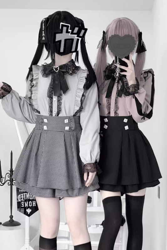 Lace Dark Sweet Shirt + Skirt