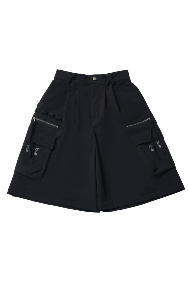 Puff Sleeve Shirt + Shorts + Tie