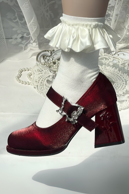Floating Dreamland Platform Block Heel