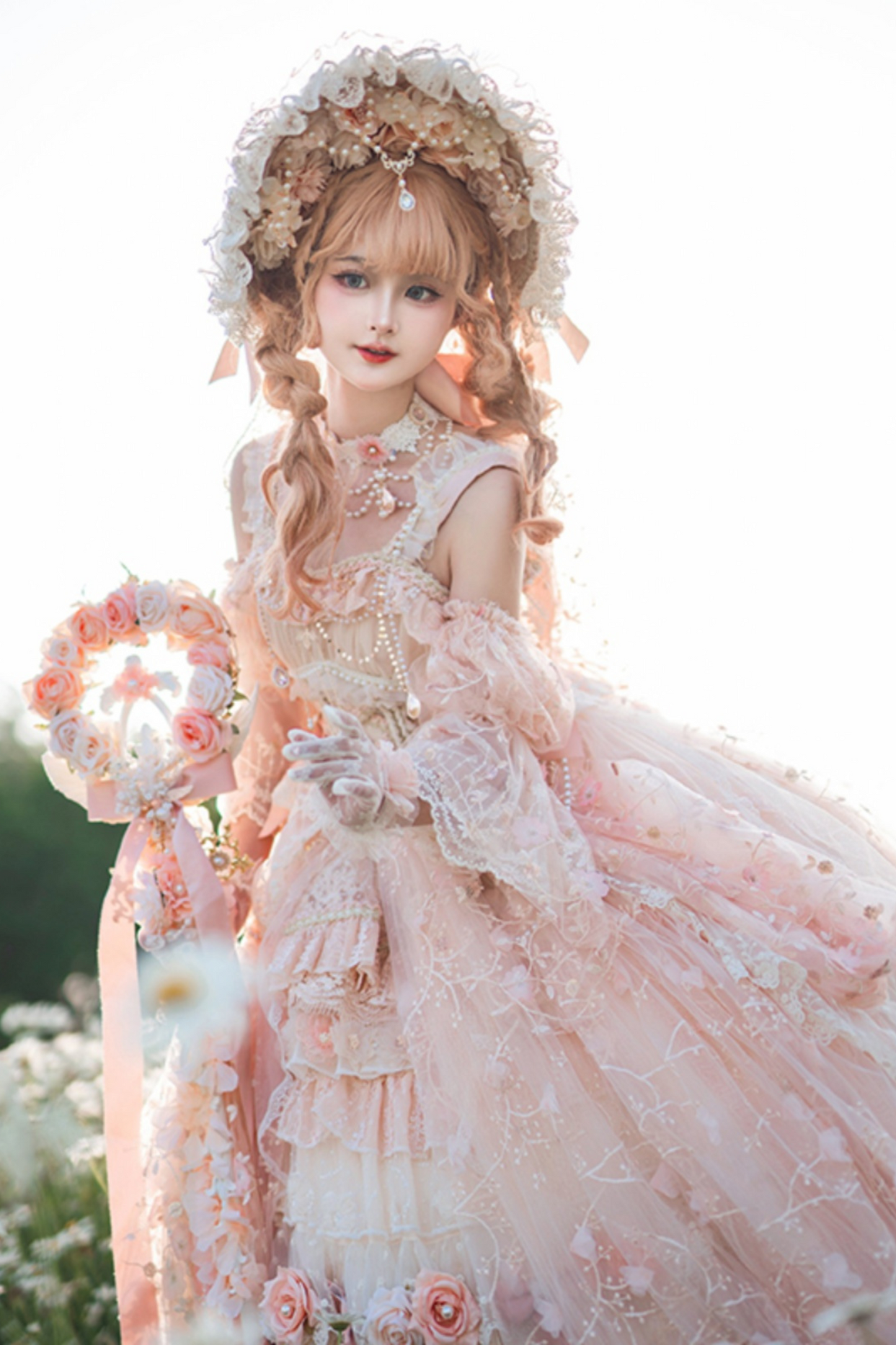 Sweet Wedding Original Girl Chiffon Dress