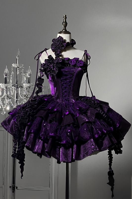 [pre-order] Dark Knight Mid-lolita Dress