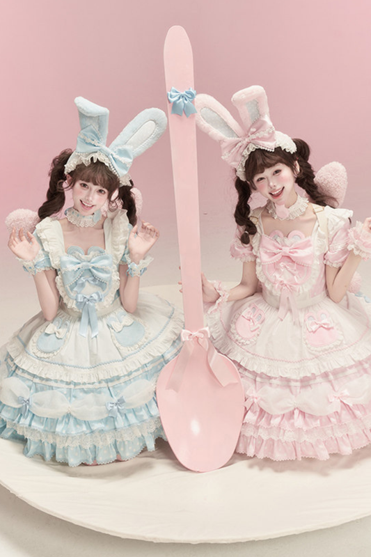 Sweet Lolita Cake Maid Dress