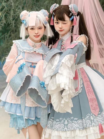Pastel Jiangshi Chinese-style Lolita Full Set