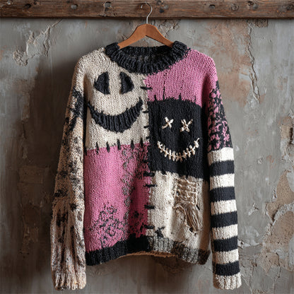 Subtly Elegant Sweater with a Refined Vintage Look