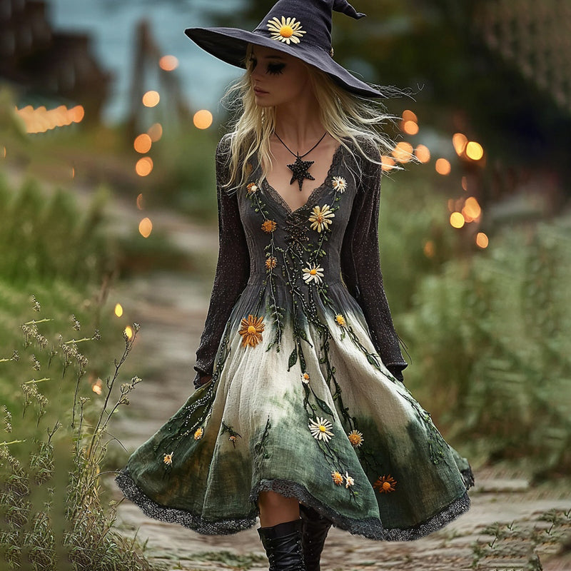 Classic Vintage Dress with a Flattering Fit