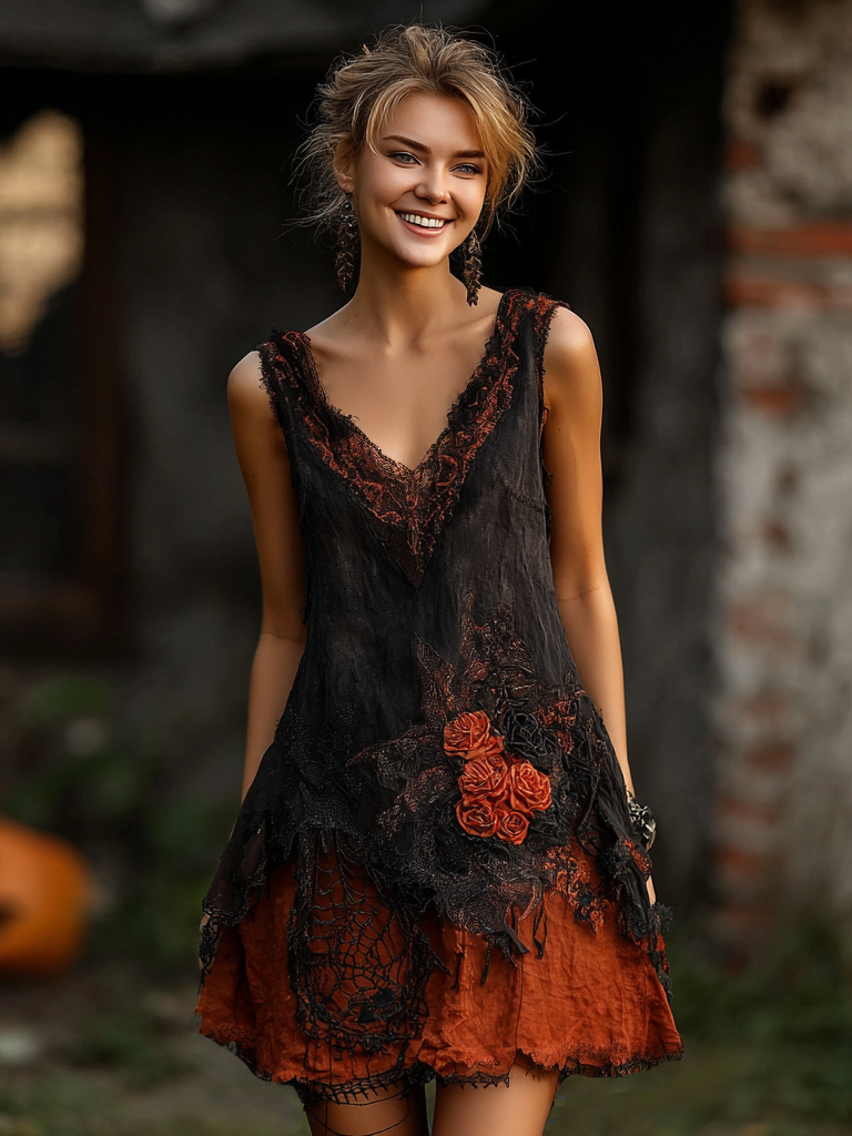 Subtly Elegant Dress with a Refined Vintage Look