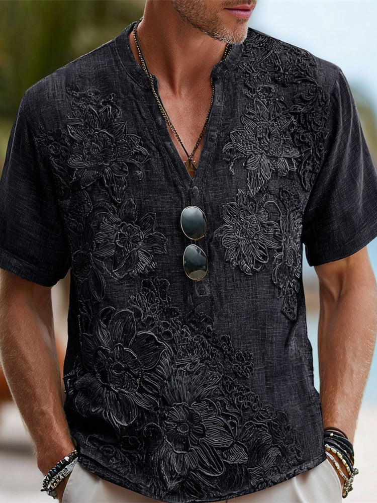 Subtly Elegant Shirt with a Refined Vintage Look