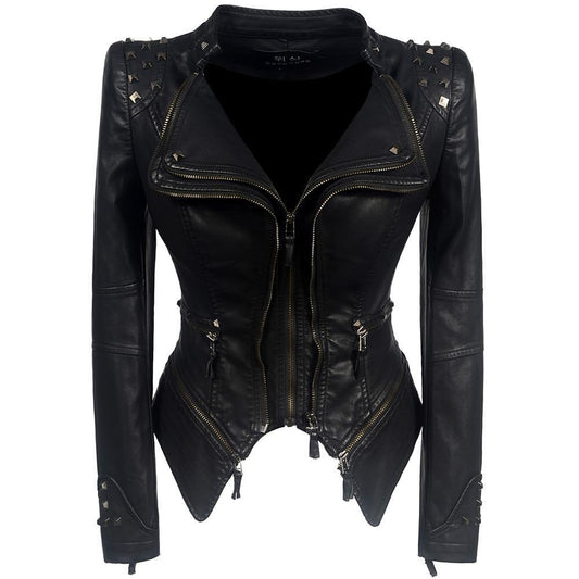 Studded Leather Jacket
