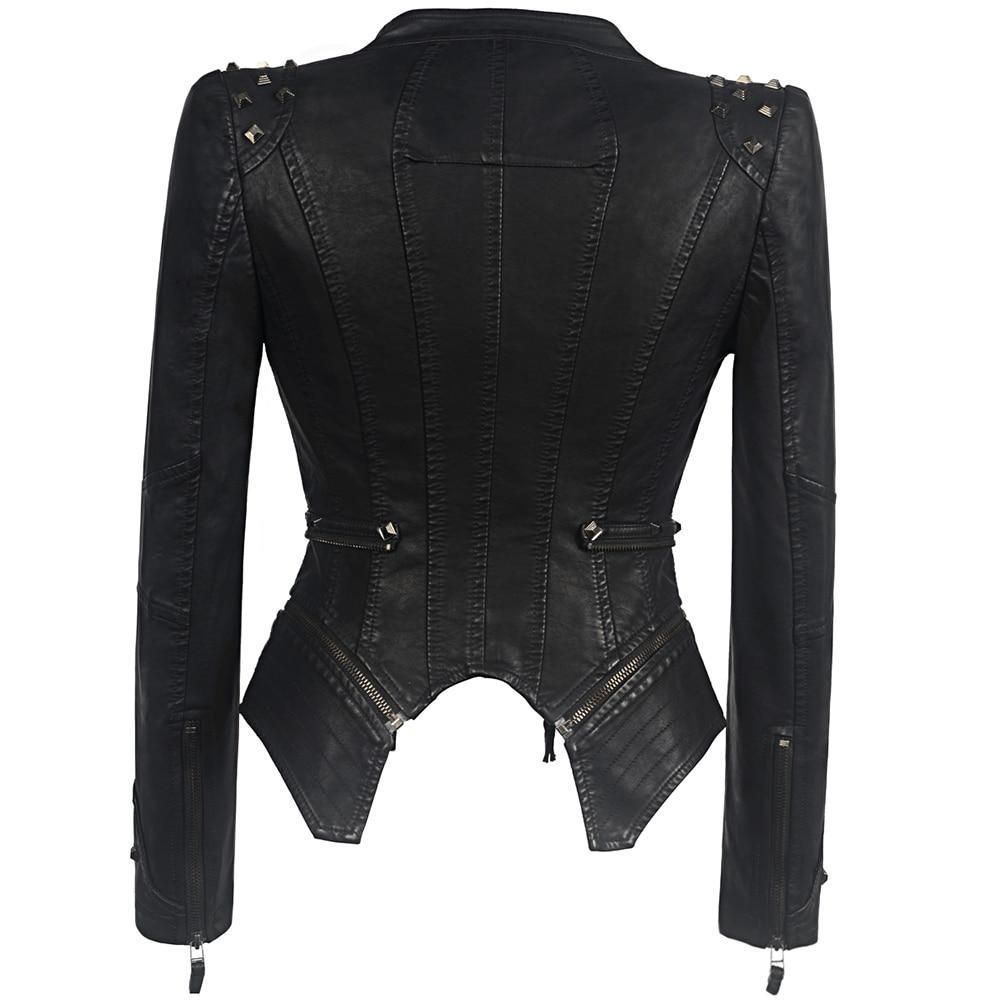 Studded Leather Jacket