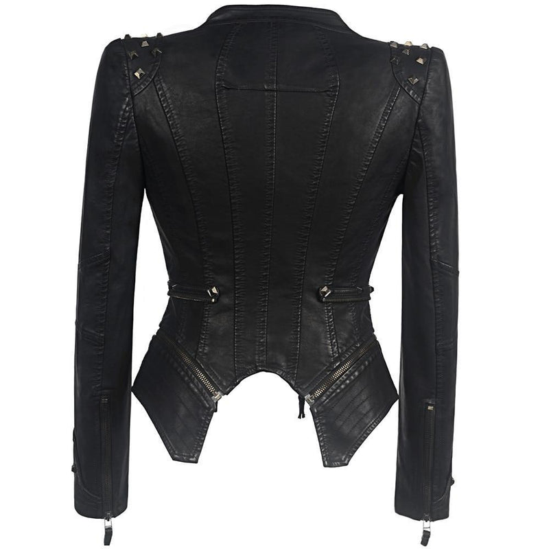 Studded Leather Jacket