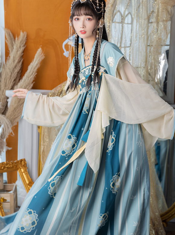 Hanbok Style Princess Dress Set