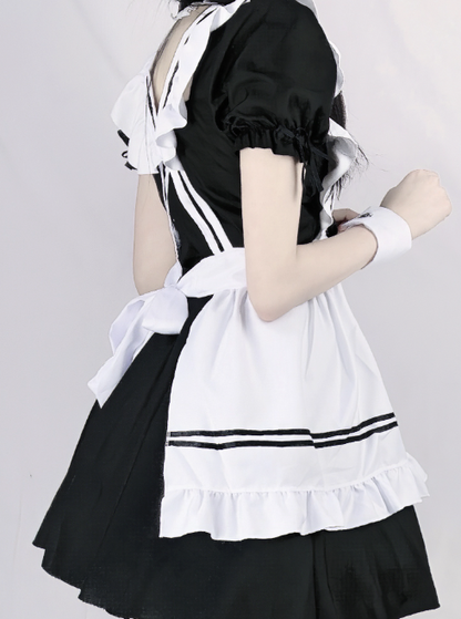Puff Ruffle Dress + Apron