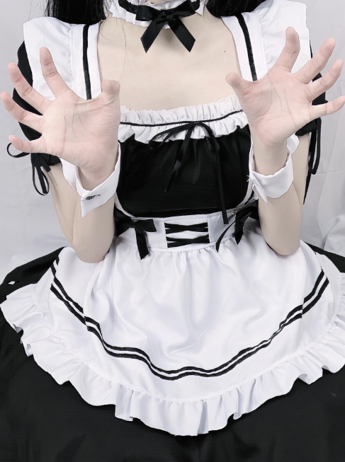 Puff Ruffle Dress + Apron