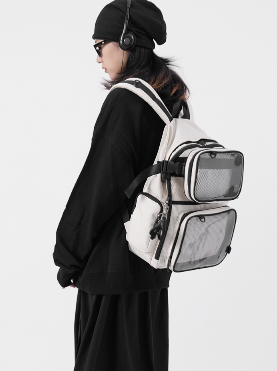 Clear Bag Backpack Style Ita Bag