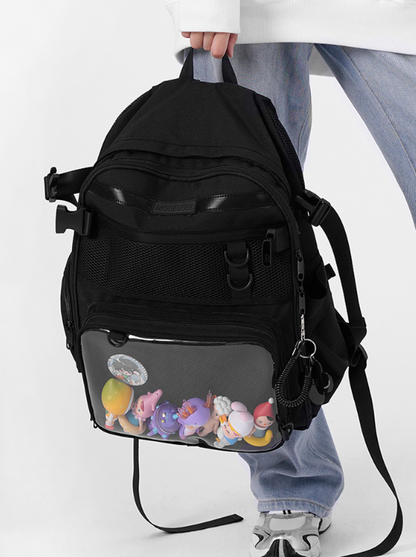 Clear Bag Backpack Style Ita Bag