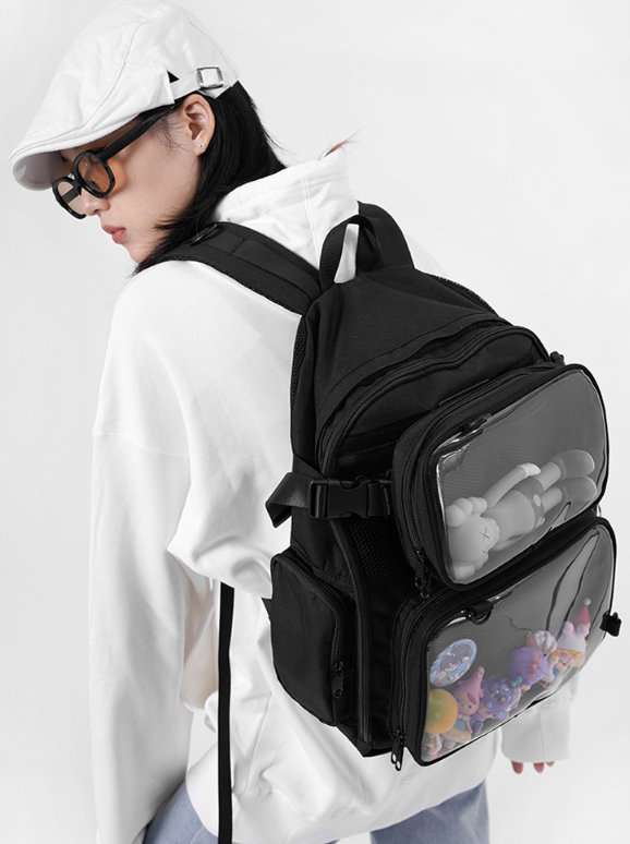 Clear Bag Backpack Style Ita Bag