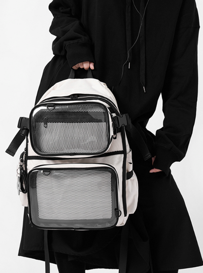 Clear Bag Backpack Style Ita Bag