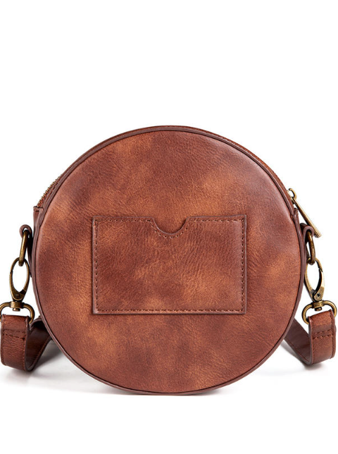 Steampunk Antique Clock Circle Bag