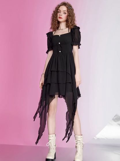 Jirai Off Shoulder Slim Dress