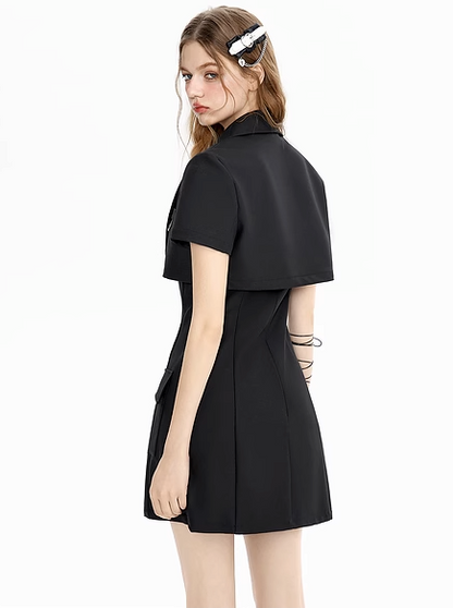Suspender Dress + Short Jacket