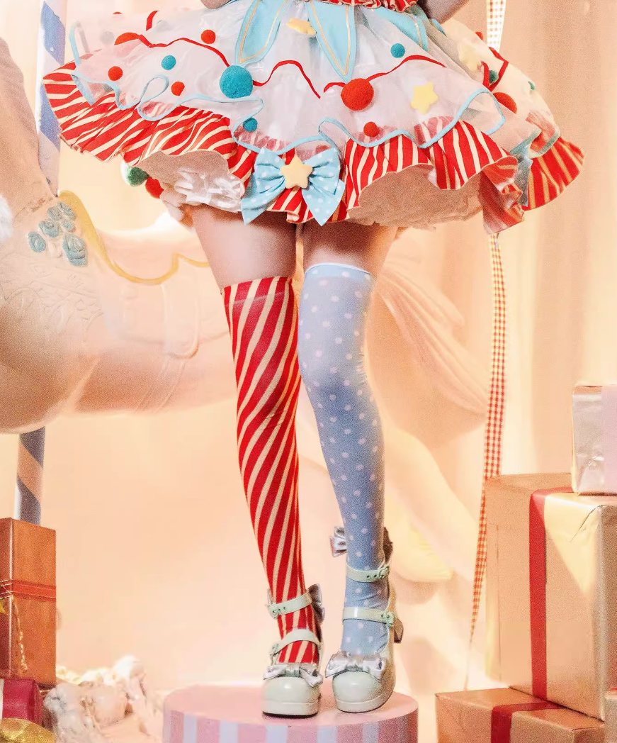[pre-order] Circus Piero Bunny Dress Set Complete