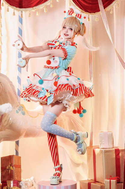 [pre-order] Circus Piero Bunny Dress Set Complete