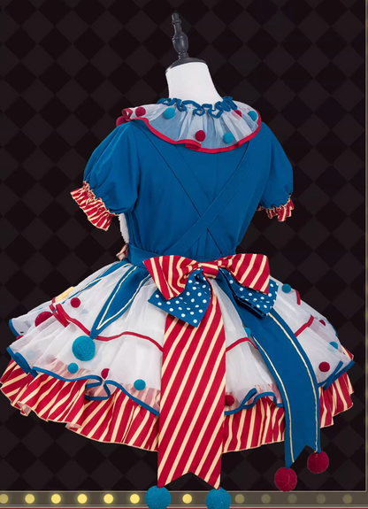[pre-order] Circus Piero Bunny Dress Set Complete