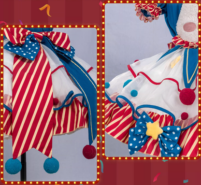 [pre-order] Circus Piero Bunny Dress Set Complete