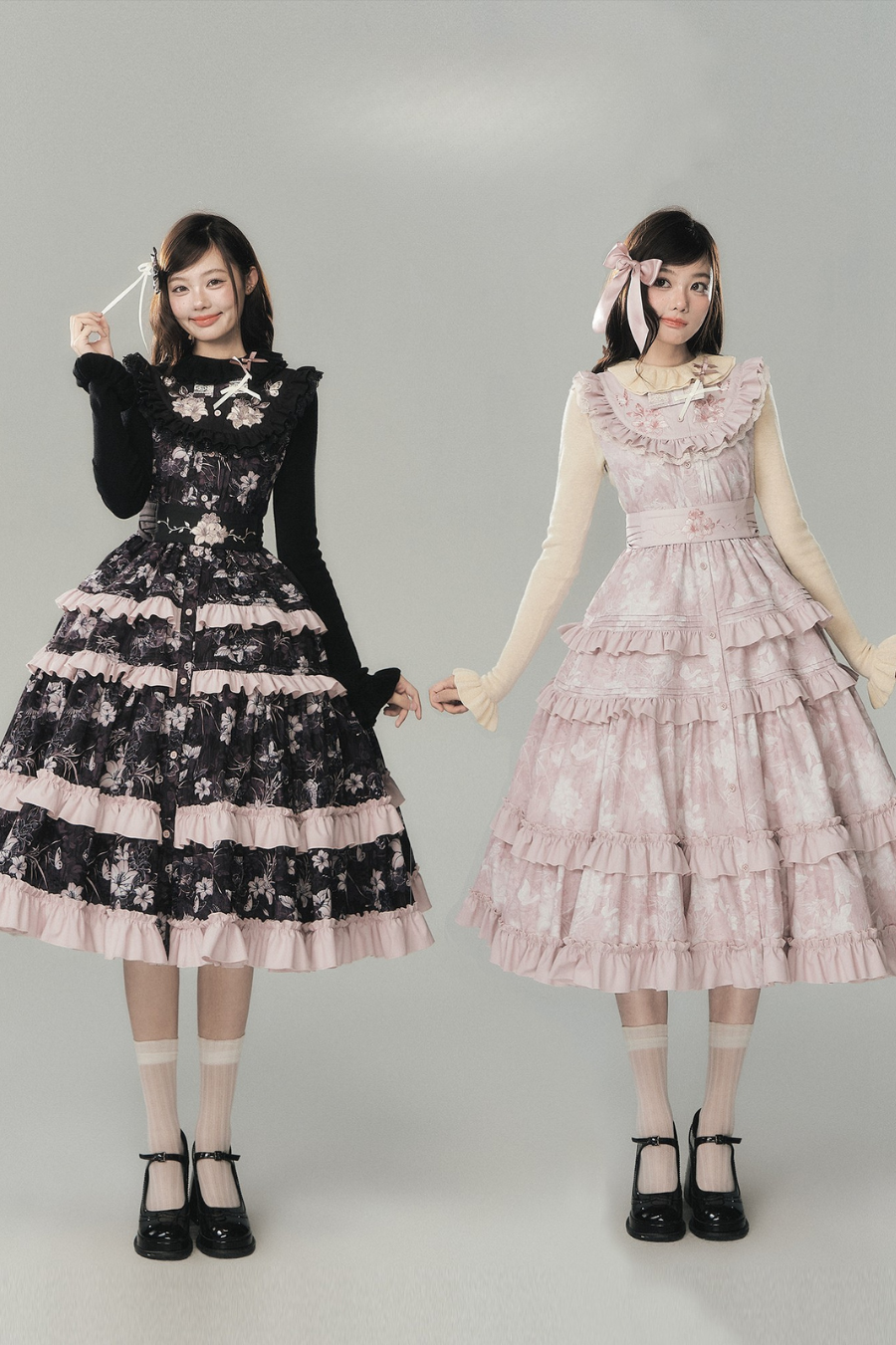 Lolita Vest Dress + Top + Belt