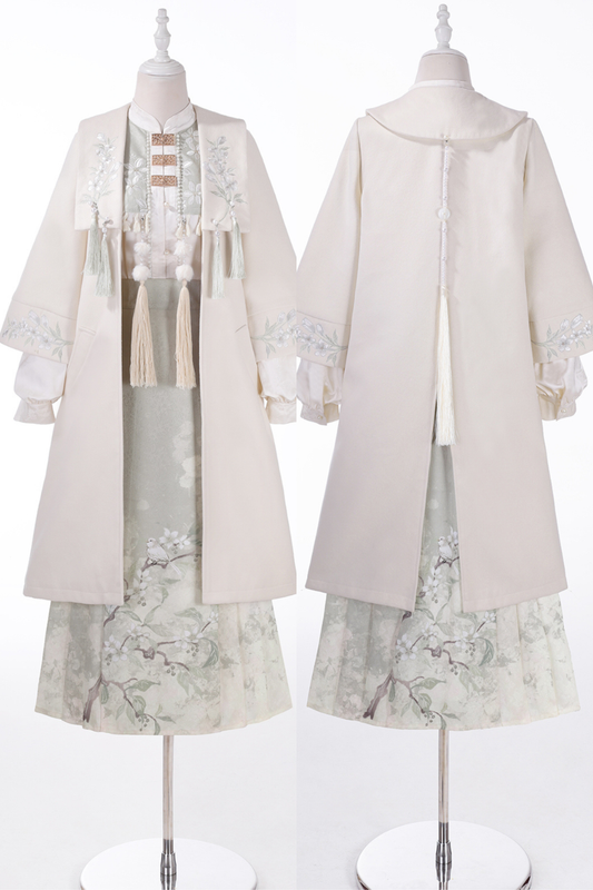Forest China Coat + Skirt + Top