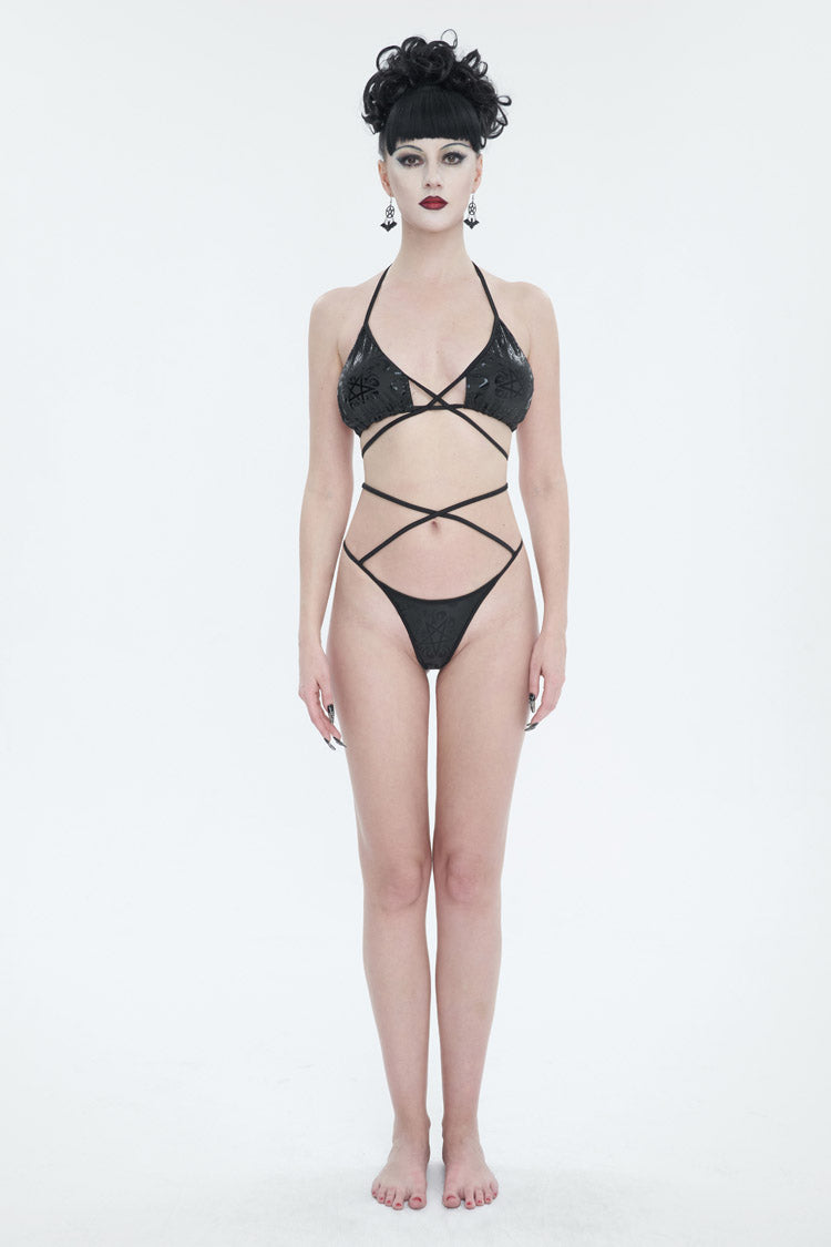 Casually Elegant Swimsuit with a Refined Edge