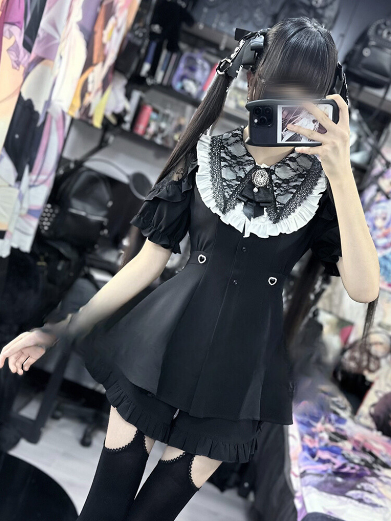 Subculture Lace Top + Shorts