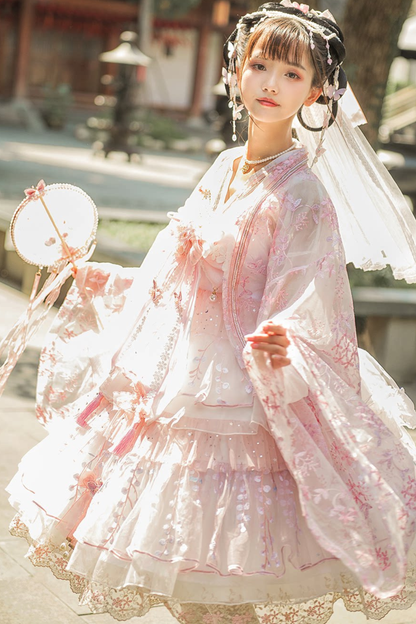 Sakura Sweet Chinese-style Lolita Dress
