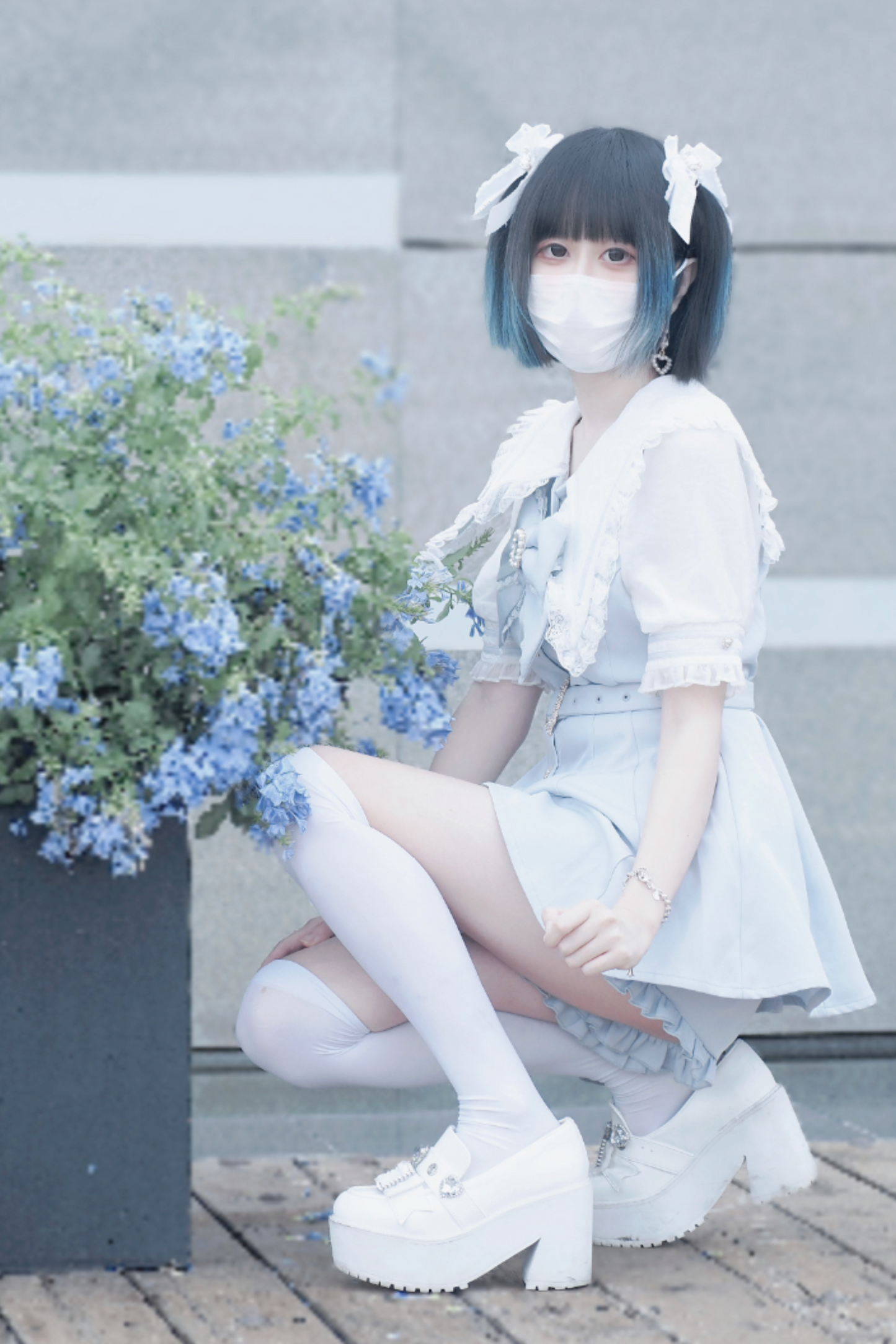 [pre-order] Dark Sweet Sailor Top + Ruffled Shorts