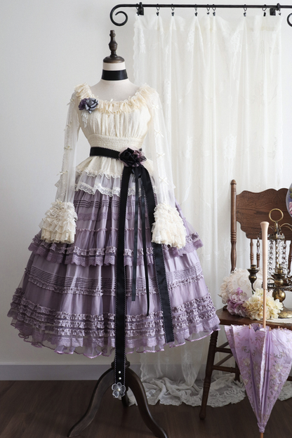 Retro Chiffon Sweet Lolita