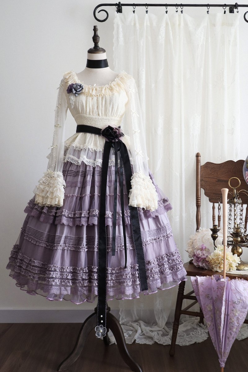 Retro Chiffon Sweet Lolita
