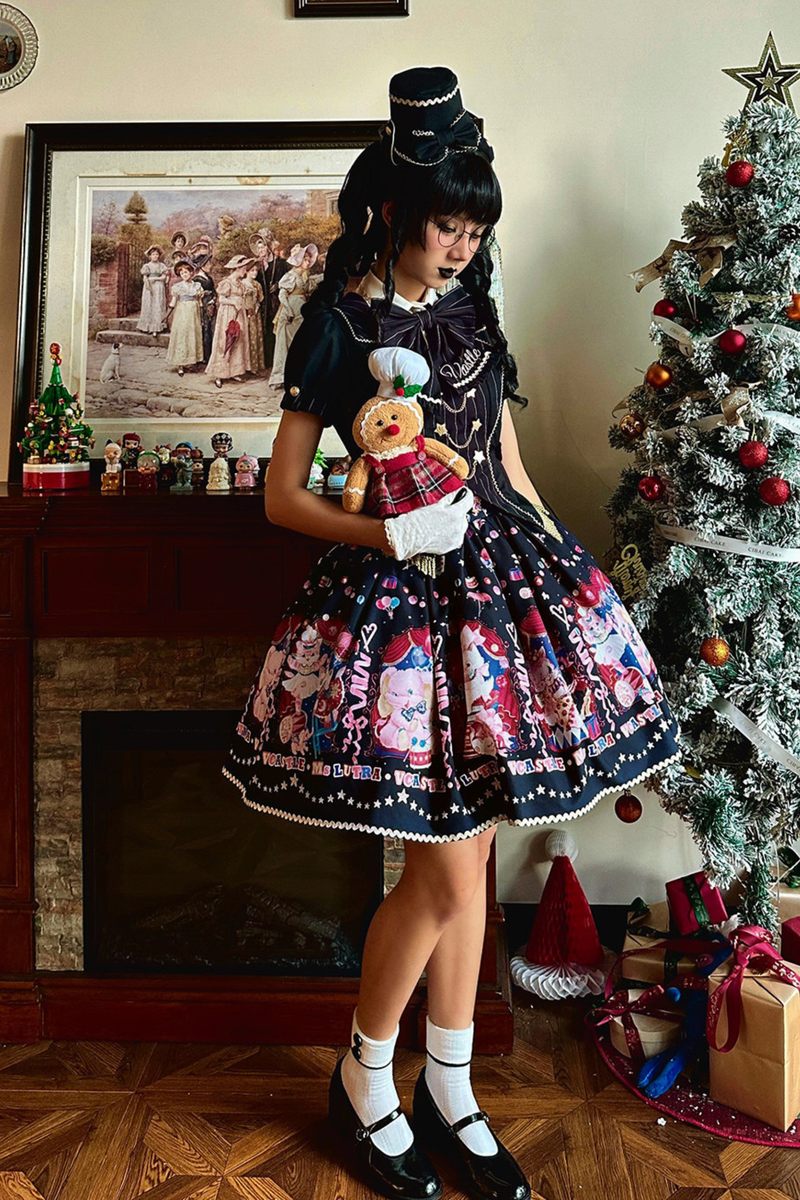Circus Suspender Lolita Dress + Skirt