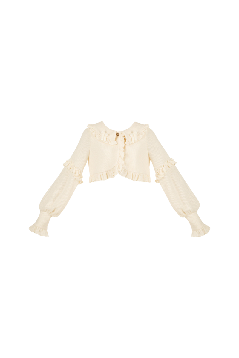 [pre-order] Forest Flower Dress + Suspender Skirt + Blouse + Cardigan + Scarf