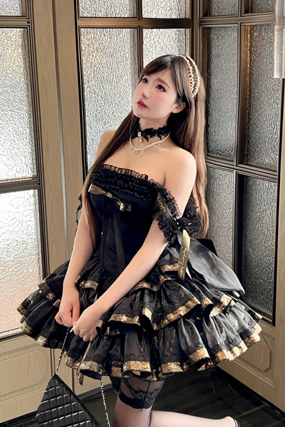 Sweet Princess Lolita Dress + Big Ribbon