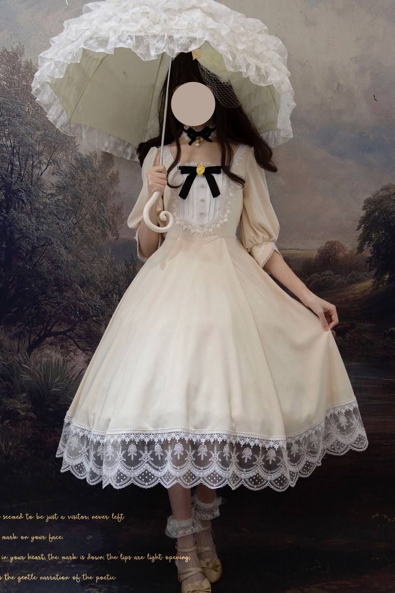 Retro Lace Classic Lolita Dress