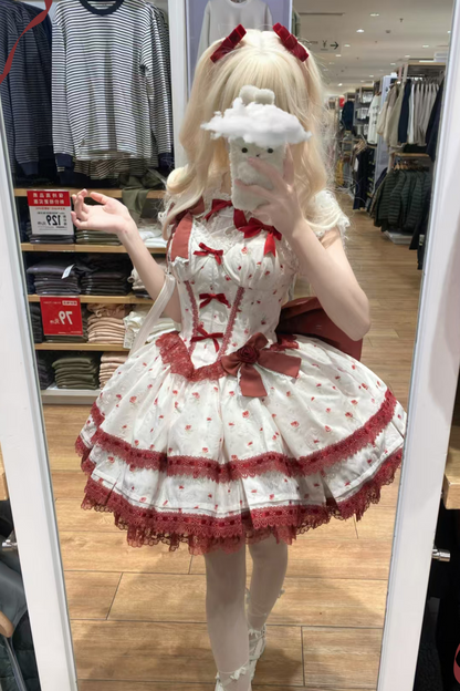 Rose Sweet Pure Princess Dress + Sheer Innerwear