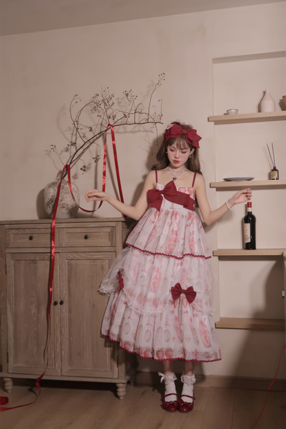 Strawberry Box Lolita Camisole Dress