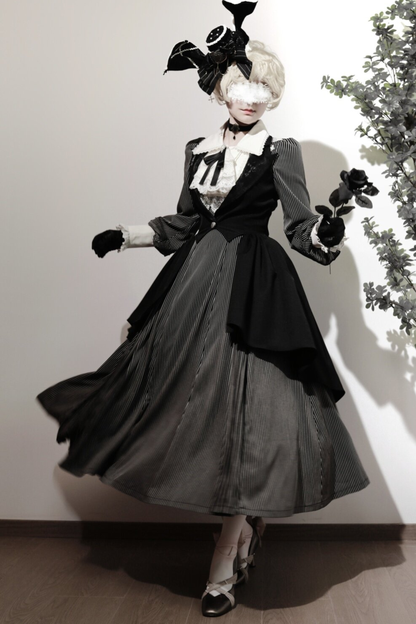 Retro Lolita Dress + Apron