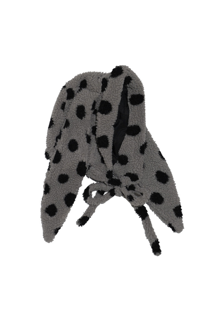 Polka Dot Lamb Wool Hat