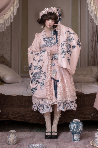 Sweet Chinese-style Cape Jacket
