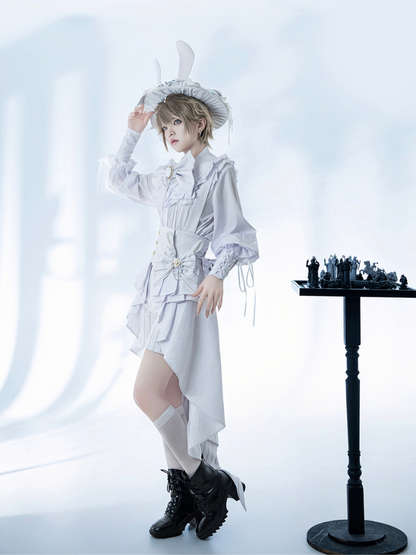 White Moon Rabbit Prince Set