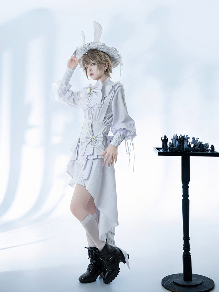 White Moon Rabbit Prince Set